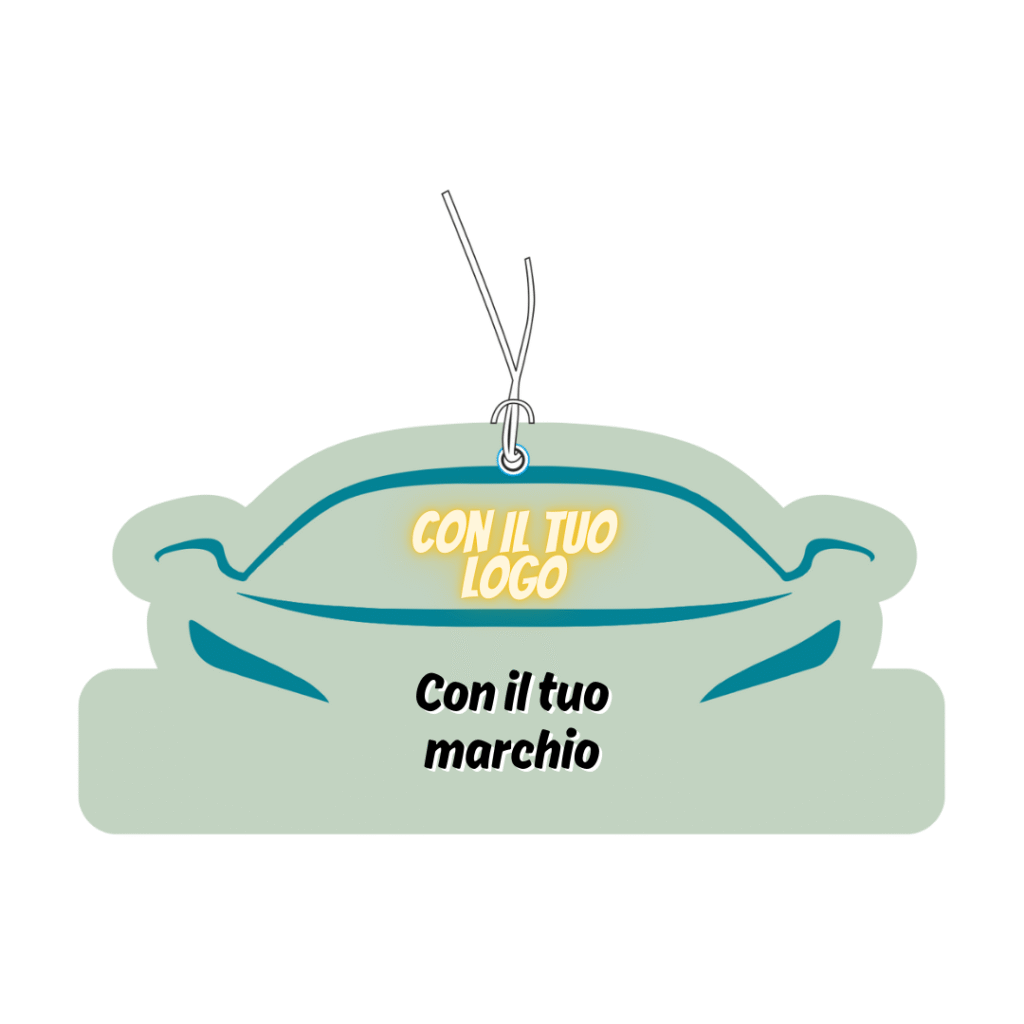 Modelli di design per profumo auto-con il tuo logo
