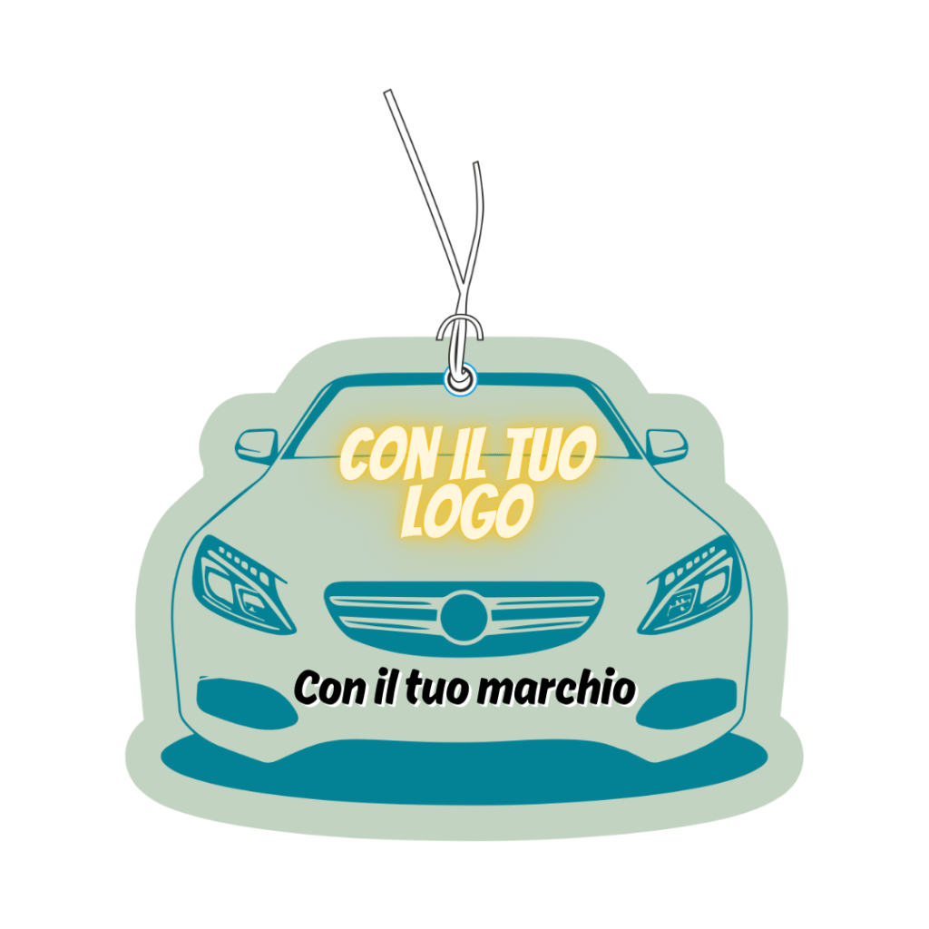 Modelli di design per profumo auto-con il tuo logo