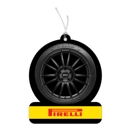 Design per profumo a forma di pneumatico auto