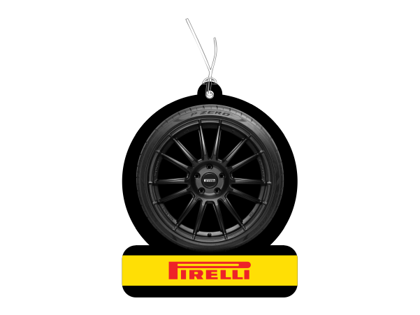 Design per profumo a forma di pneumatico auto
